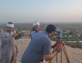 يسألونك عن الأهلة.. شاهد استطلاع هلال ذو القعدة من مرصد محافظة سوهاج "فيديو"