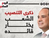شرعية الشعب والإنجاز.. 7 سنوات على تنصيب الرئيس السيسى (إنفوجراف)
