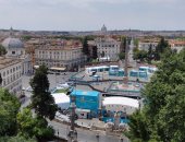 يورو 2020.. روما تتزين قبل المواجهة الافتتاحية بين إيطاليا وتركيا