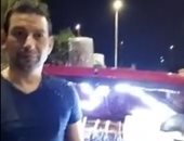 أحمد أبو الدهب شاب حول عربيته لكافيه متنقل بممشى المريوطية.. فيديو