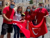 يورو 2020.. جماهير تركيا تزحف إلى روما قبل مواجهة إيطاليا فى الافتتاح