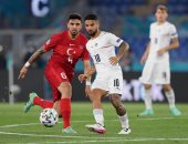 إنسيني يحرز هدف منتخب ايطاليا الثالث ضد تركيا في افتتاح اليورو.. فيديو