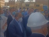 أكبر مجمع مدارس ضمن حياة كريمة ببنى سويف.. وزير التنمية يزور الموقع.. لايف