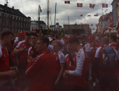 امم اوروبا.. جماهير الدنمارك تحتشد في كوبنهاجن لدعم منتخب بلادها ضد فنلندا