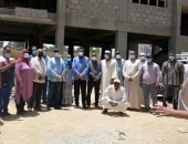 محافظ الأقصر يتابع نسب تنفيذ مشروعات المبادرة الرئاسية "حياة كريمة" بإسنا