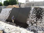 شاهد أعمال المشروع القومى لتأهيل وتبطين الترع فى المنيا