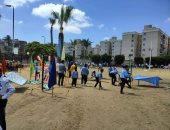 الشباب والرياضة بالوادى الجديد: ختام فعاليات معسكر مهارات الكشافة لطلاب المدارس