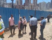 محافظ الإسكندرية يوجه بالتعامل الفورى مع حادث كسر ماسورة المياه الرئيسية