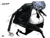 كاريكاتير سعودى.. شبح اليمين المتطرف يسيطر على العالم 