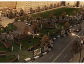 طلاب "فنون تطبيقية" يبتكرون تصميما لتطوير ميدان أم بيومى بطريق شبرا بنها