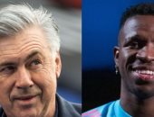 أنشيلوتي يحسم موقف فينسيوس مع ريال مدريد