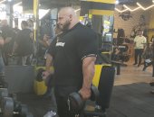 بطل العالم "بيج رامى" فى السويس مع أبطال المحافظة.. صور وفيديو