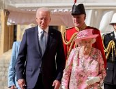 صور جديدة لاستقبال الرئيس الأمريكي في قصر ويندسو مع إليزابيث الثانية