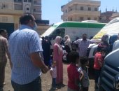 غلق المخالفة وحملات لرفع كفاءة رافد الطريق الدولى والإنارة بكفر الشيخ