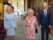الرئيس الأمريكى جو بايدن ينشر صورته مع الملكة إليزابيث: تشرفنا بلقائها