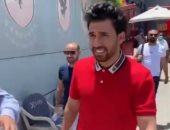 شاهد.. تريزيجيه يدعم لاعبي الأهلي فى التتش قبل مواجهة الترجى بأبطال أفريقيا