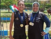 إنها حقًا عائلة رياضية.. فوز أم مصرية وابنها فى بطولة العالم للخماسى