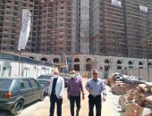 مسئولو "الإسكان" يتابعون سير العمل بالأبراج السكنية والاستثمارية بمثلث ماسبيرو