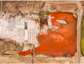 "خور الملح" فى سلطنة عمان.. موقع أشبه بـ"علبة مكياج" نسائية.. صور