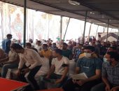 شاهد لحظة تقديم شباب الضبعة أوراقهم لوظائف المحطات النووية