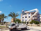 مشيات لذوى الهمم وكبار السن وتسوية الرمال بمصيف بلطيم.. صور