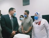 جهود مكثفة لتطعيم العاملين بجامعة المنوفية بلقاح كورونا تزامنا مع الامتحانات