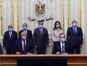 توقيع بروتوكول تعاون لاستخدام أراضى زراعية بالوادى الجديد لصالح 3 محافظات.. صور