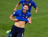 يورو 2020.. لوكاتيلي يواصل التألق ويسجل ثاني أهداف إيطاليا ضد سويسرا