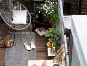 ديكور بلكونات..7 أفكار مناسبة للشرفة صغيرة المساحة فى منزلك