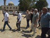 محافظ الجيزة يتفقد رصف شارع السودان وإنشاء موقف السيارات
