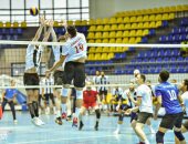 مشادة و6 كروت حمراء في مباراة الزمالك و الأهلي للطائرة و توقف اللقاء 10 دقائق