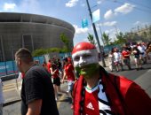 يورو 2020.. جماهير المجر ترد على فرنسا بحشد مكثف أمام "بوشكاش أرينا"