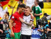 ريال مدريد يغازل كريستيانو رونالدو بصورة مع توني كروس فى يورو 2020