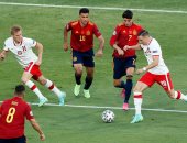 إسبانيا ضد بولندا.. موراتا يسجل أول أهداف الماتادور فى يورو 2020 "فيديو"