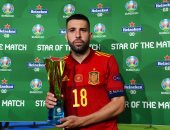 يورو 2020.. جوردي ألبا أفضل لاعب في تعادل منتخب اسبانيا أمام بولندا