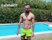 قفشة يرفض الراحة ويواصل الاستعداد للترجي فى حديقة منزله