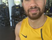 تريزيجيه يواصل رحلة علاجه من الرباط الصليبى من الجيم ..صورة