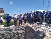 نائب وزير الإسكان للبنية الأساسية يتفقد خدمات مياه الشرب والصرف بالإسكندرية