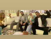 تامر حسنى يحتفل بالعرض الخاص لفيلمه الجديد " مش أنا".. ويقدم الشكر لمن حضر