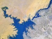 رائد أمريكى يلتقط صورا مذهلة من الفضاء لنهر النيل وبحيرة ناصر