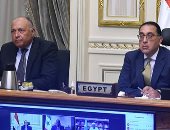 نيابةً عن الرئيس عبد الفتاح السيسى.. مصطفى مدبولى يلقى كلمة حول جائحة كورونا أمام مكتب الاتحاد الأفريقي.. ويؤكد: مصر تخطو خطوات ثابتة أثمرت عن اتفاق لتصنيع اللقاحات محليا.. ومستعدون للشراكة لإنتاجه بإفريقيا