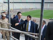 وزير الرياضة يبحث مع هيئة ستاد القاهرة المشروعات الاستثمارية والانشاءات الجديدة 