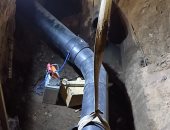 مياه أسيوط: إنهاء أعمال تحويل مسار خط طرد الصرف الصحى بمنقباد 