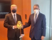 وزير السياحة والآثار يلتقي المستشار الاقتصادى للمستشارة الألمانية 