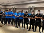 بعثة بيراميدز تؤدى صلاة الجمعة فى فندق الإقامة بكازبلانكا