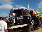 ضبط تكاتك ودراجات نارية مخالفة فى حملة بمصيف بلطيم