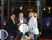 بيج رامى يشهد المهرجان الرياضى بالعاصمة الإدارية الجديدة 