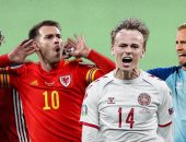 التشكيل الرسمي لمباراة ويلز ضد الدنمارك في ثمن نهائي يورو 2020