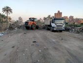 رفع 830 طن مخلفات هدم وقمامة من قرى ومراكز الجيزة.. صور