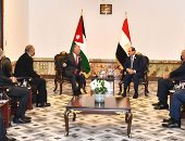 الرئيس السيسي يلتقى فى بغداد العاهل الأردنى لبحث التعاون المشترك